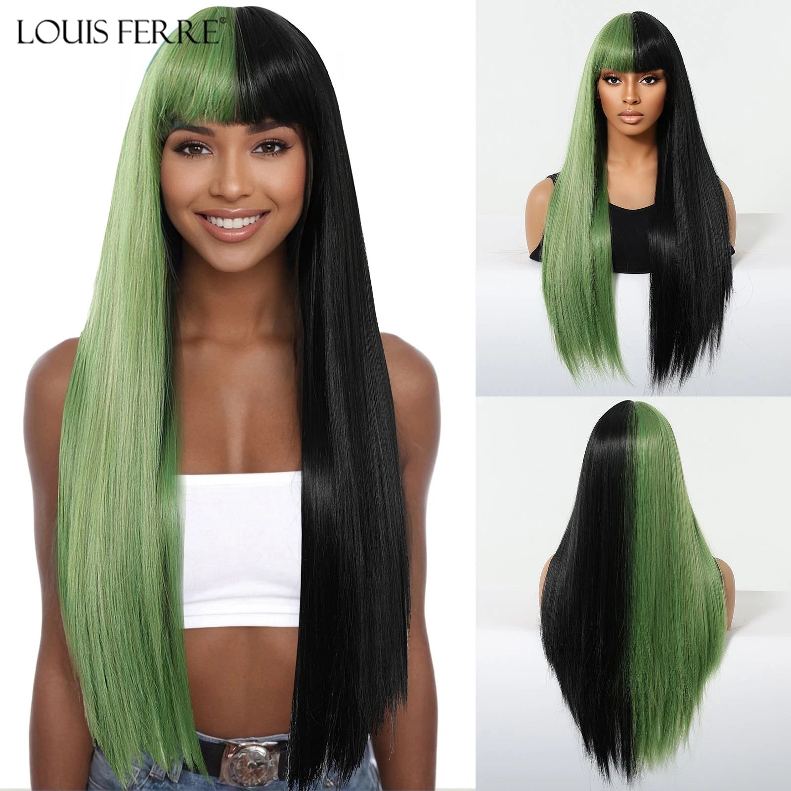 Natural Layered Hair Wigs For Women Daily Party