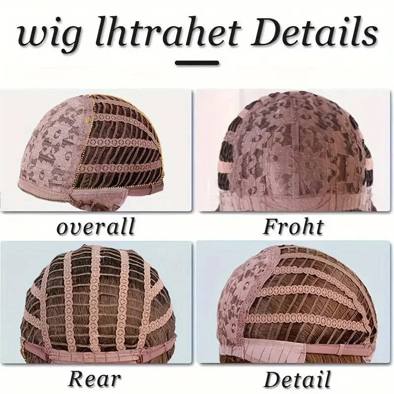 Natural Layered Hair Wigs For Women Daily Party