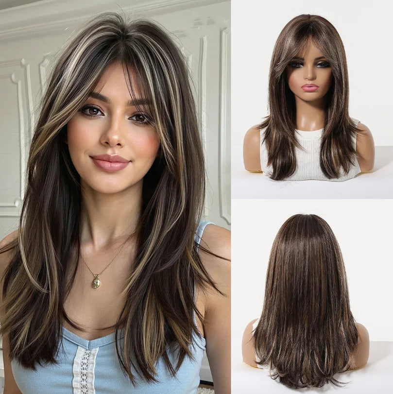 EASIHAIR Long Blonde Synthetic Wigs