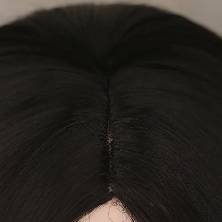 24" Natural Full Wigs Hair Long Wavy Synthetice