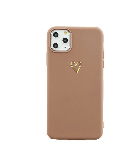 Hand painted love phone case