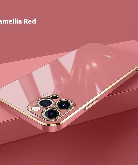 Simple 6D Straight Edge Electroplating Suitable For 16 Phone Case