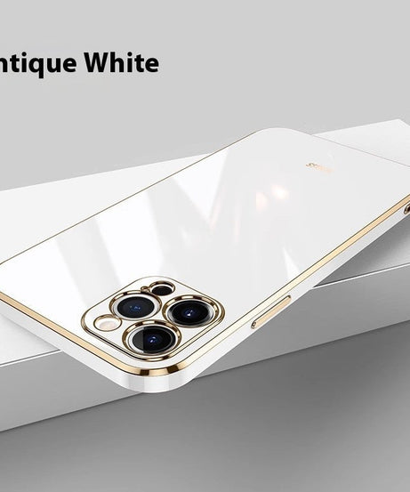 Simple 6D Straight Edge Electroplating Suitable For 16 Phone Case