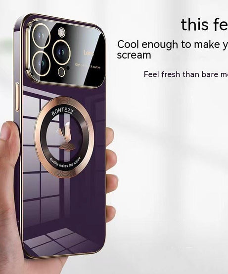 Apple 14 Phone Case Seconds To 15 Large Windows Baked Porcelain Without Logo Magnetic Suction Simple High