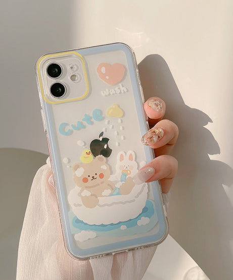 Fresh And Cute 17-Inch Compatible 16-Inch All-Covering Silicone Phone Case