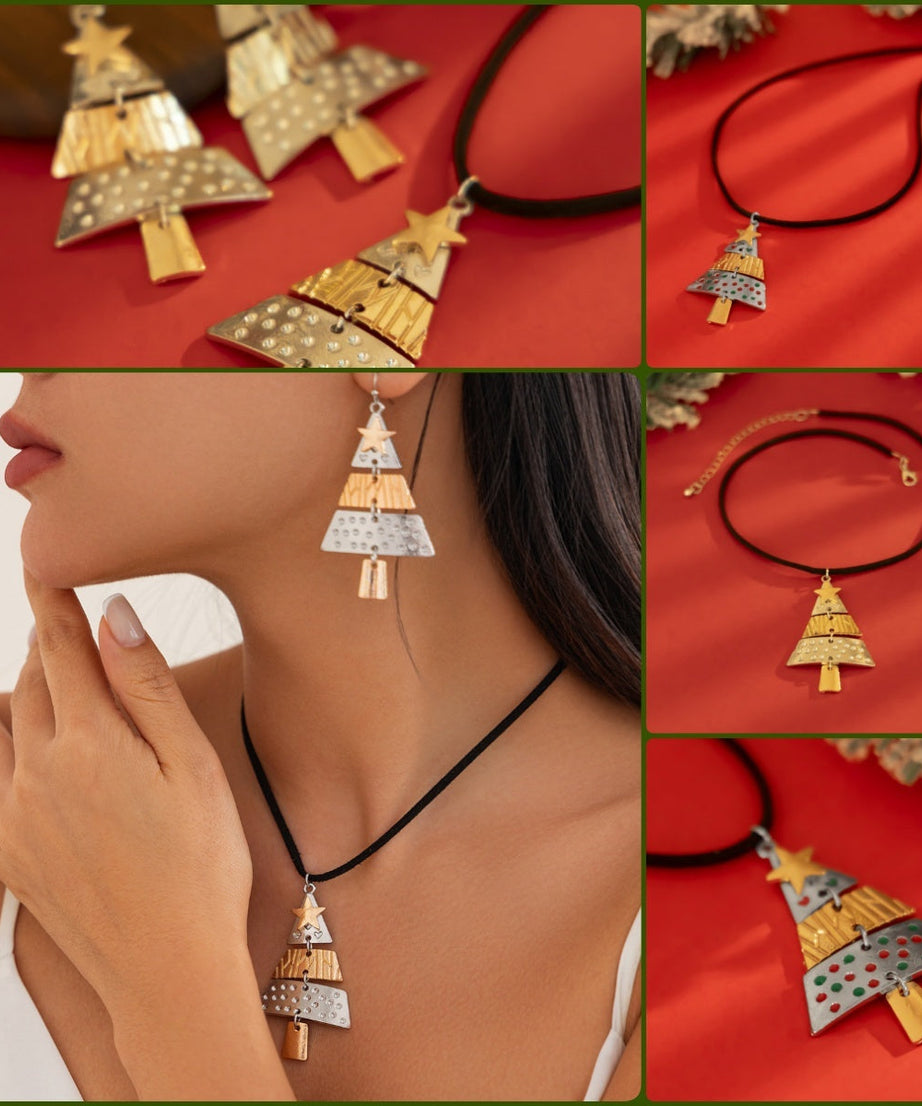 Christmas Tree Necklace