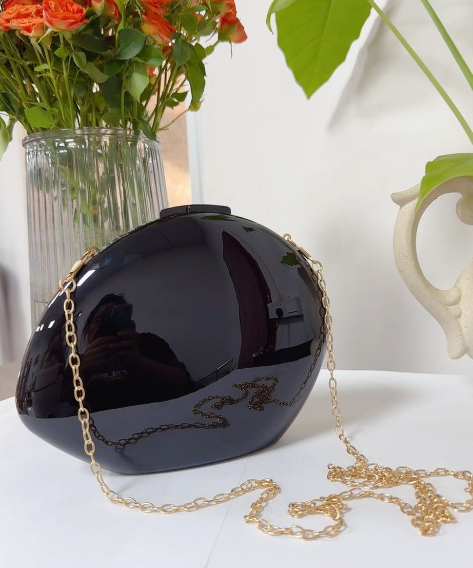 Acrylic Metallic Goose Clutch