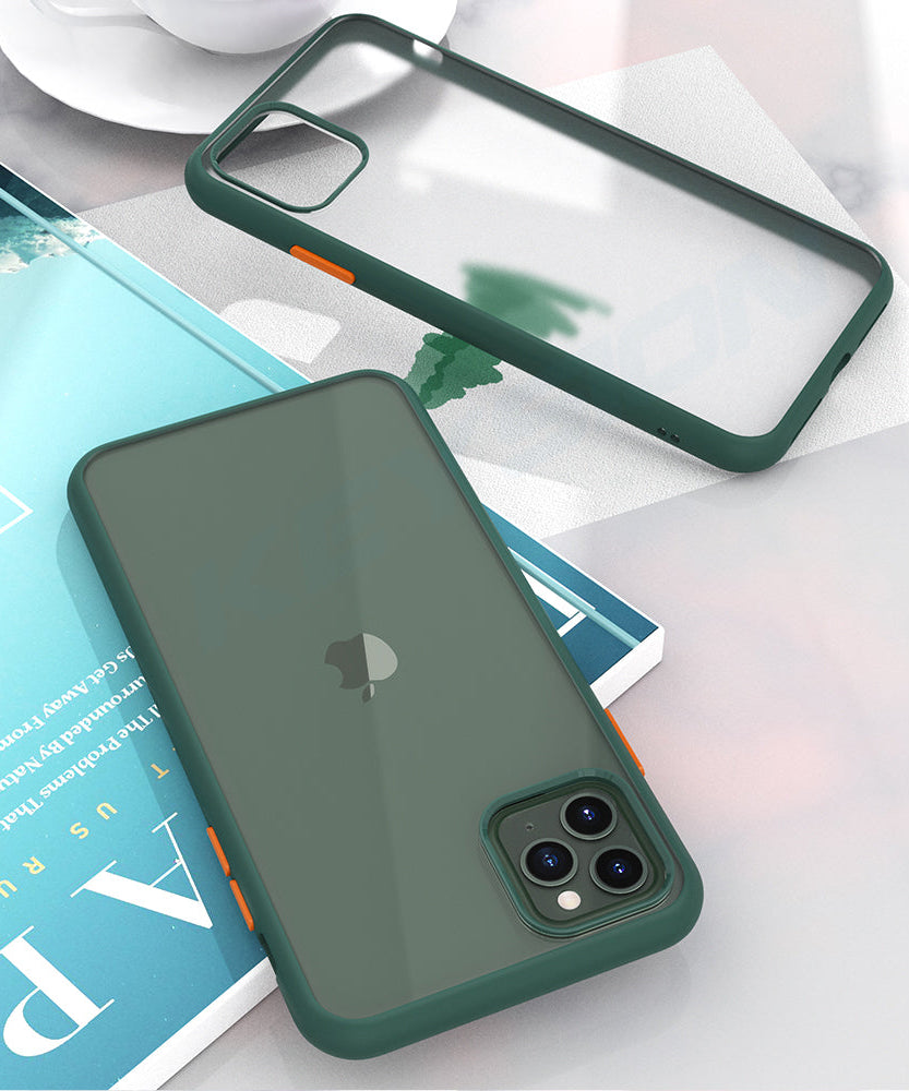 Protective cover frosted shell