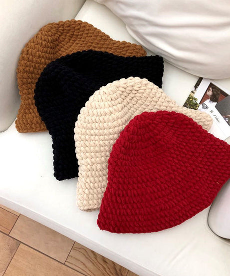 Coarse Wool Fisherman Hat