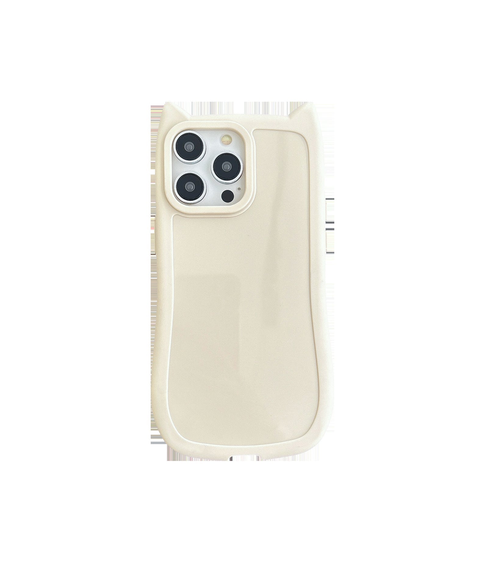 New Cat Ears For 16 Phone Case Simple Niche High-grade Silicone Protective Cover