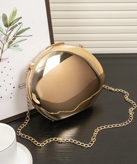 Acrylic Metallic Goose Clutch