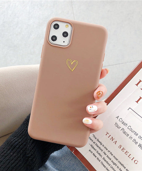 Hand painted love phone case