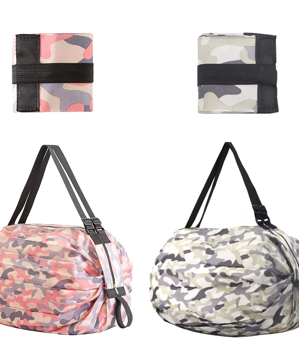 Portable Foldable Reusable Grocery Bags