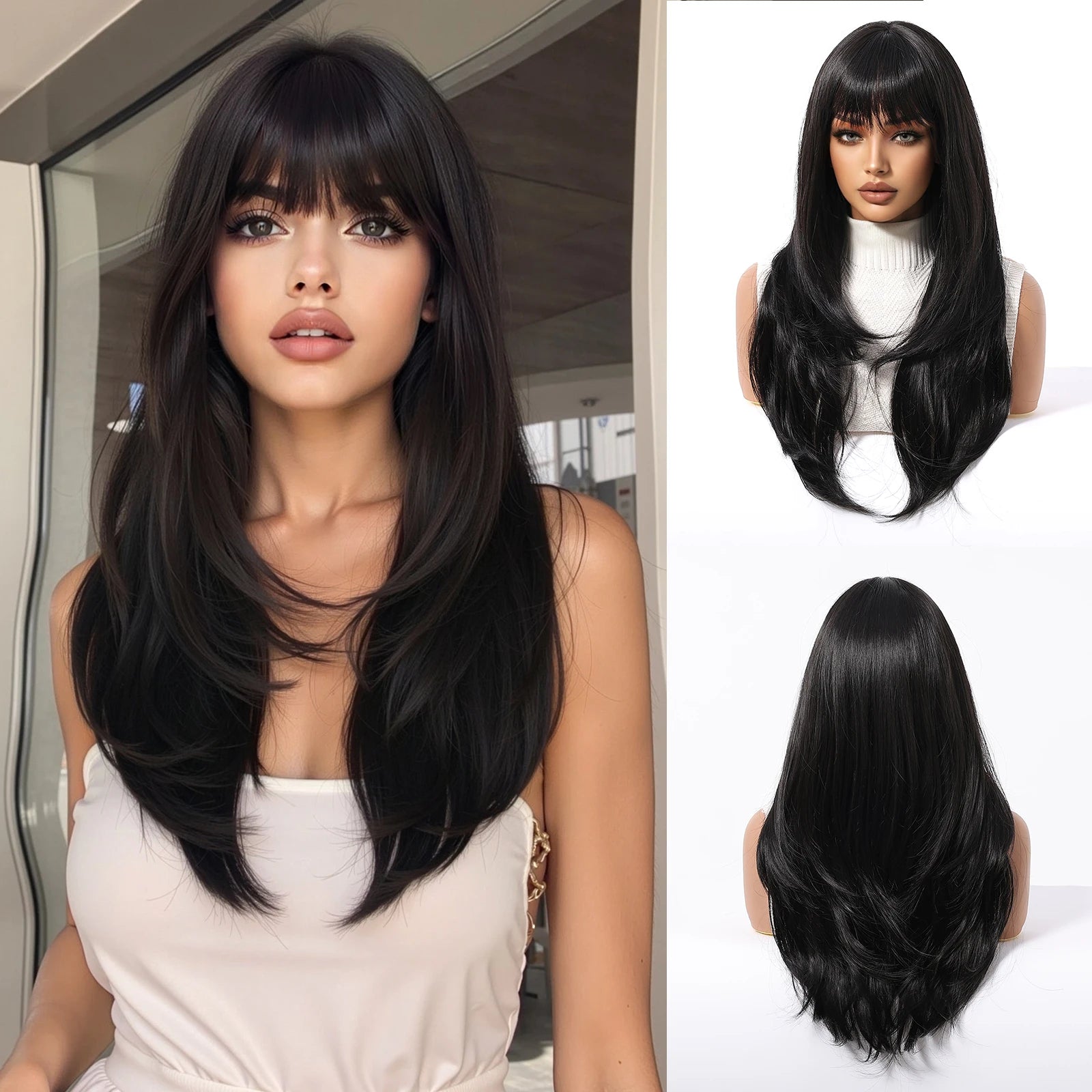 EASIHAIR Long Blonde Synthetic Wigs