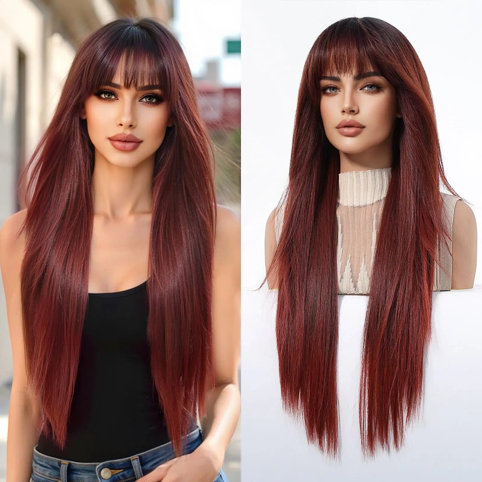EASIHAIR Long Blonde Synthetic Wigs