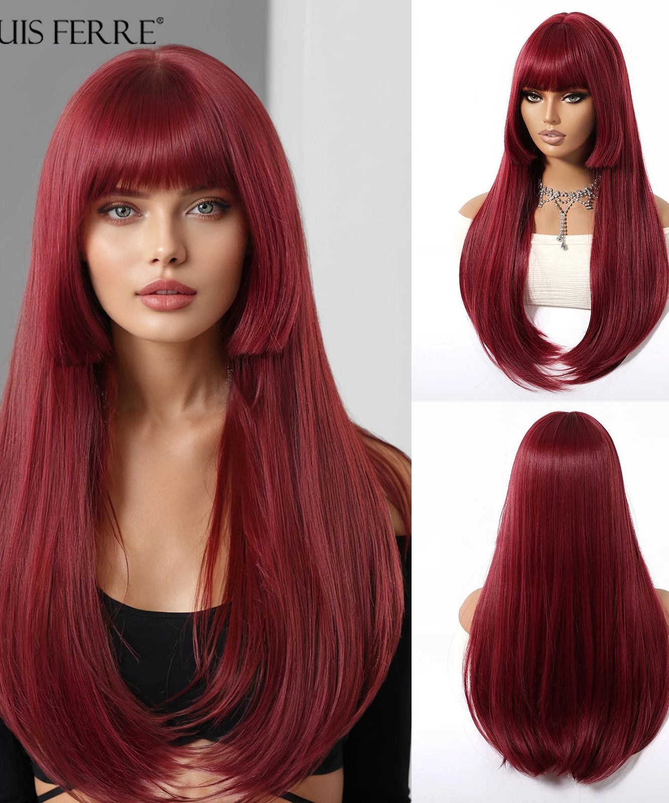 Natural Layered Hair Wigs For Women Daily Party
