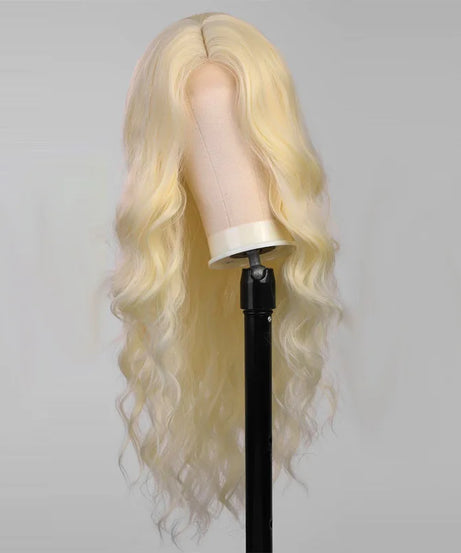 Best-selling new fashion midsection wig women's