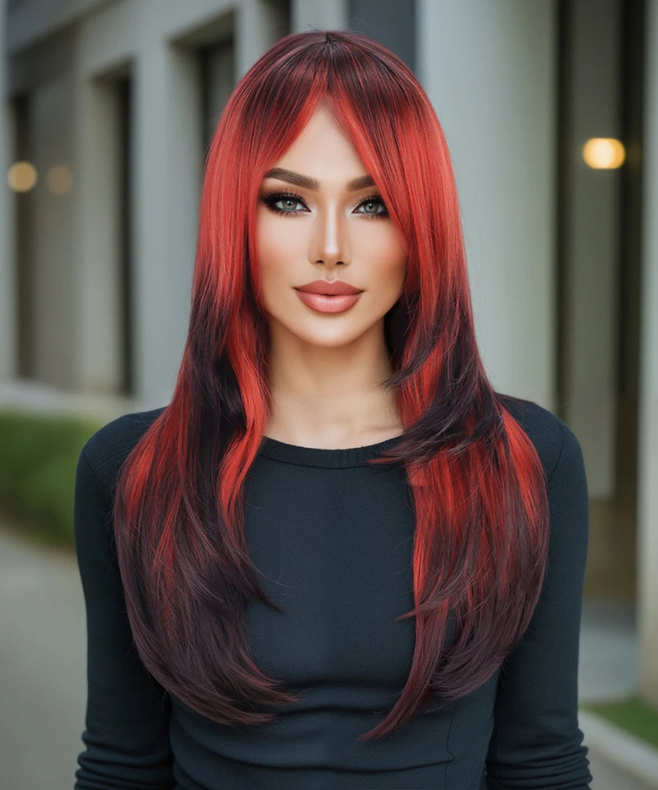 Wig for Women, Full Headpiece, Halloween Style