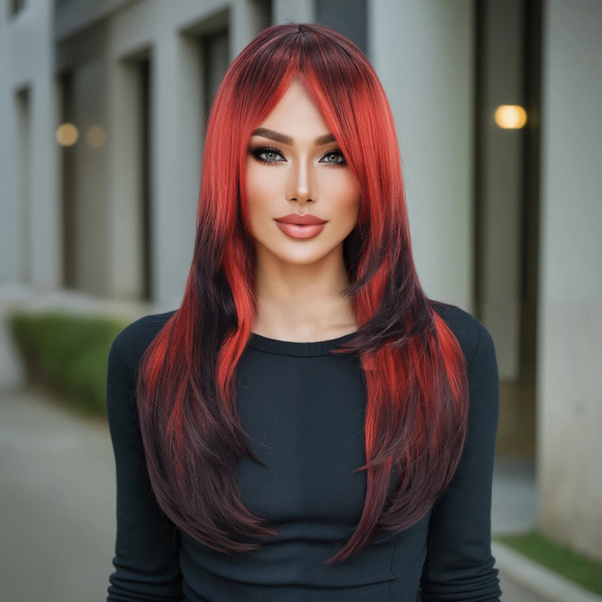 Wig for Women, Full Headpiece, Halloween Style