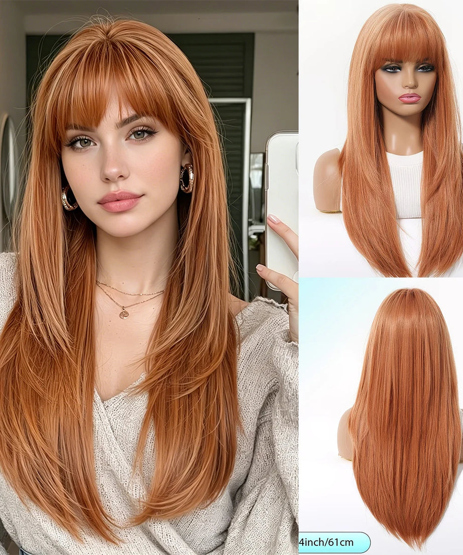 EASIHAIR Long Blonde Synthetic Wigs