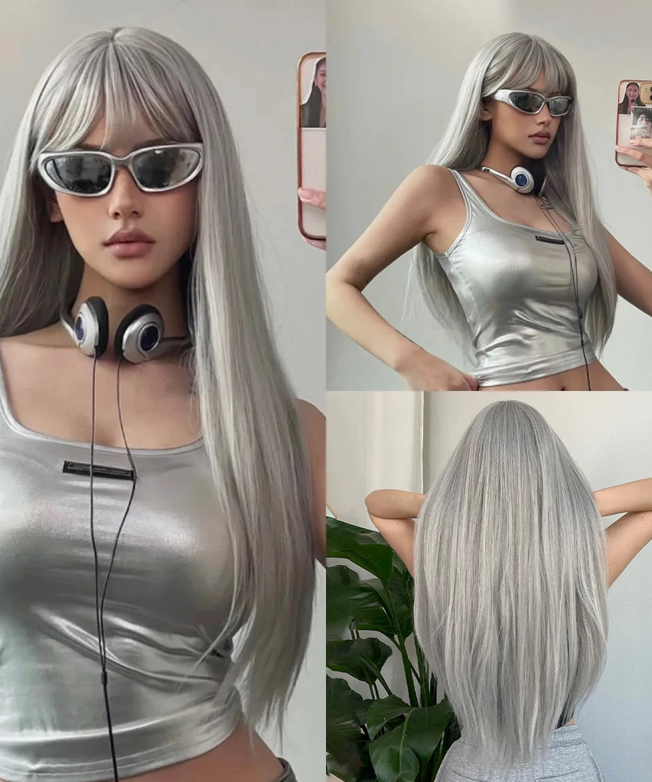 EASIHAIR Long Blonde Synthetic Wigs