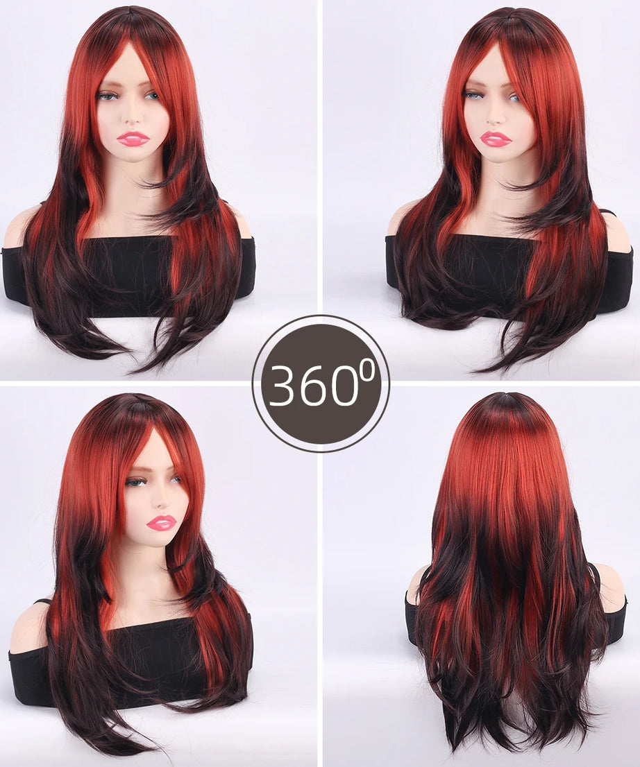 Wig for Women, Full Headpiece, Halloween Style