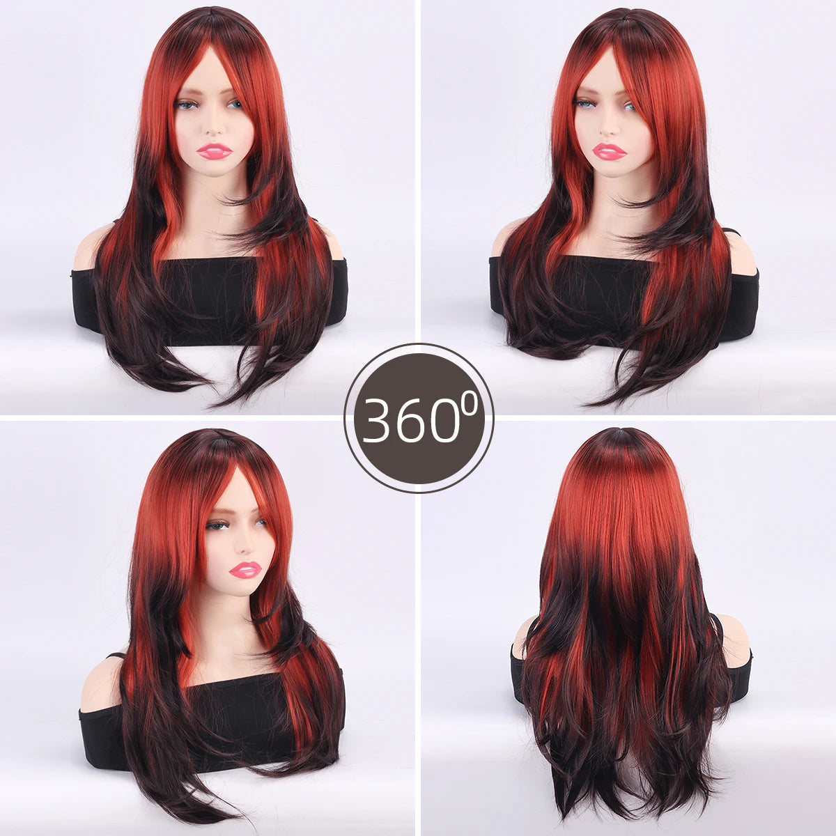 Wig for Women, Full Headpiece, Halloween Style