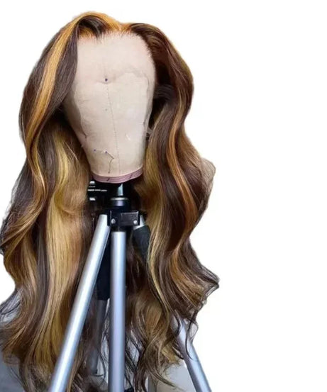 Highlight Ombre Body Wave Lace Front Wig,