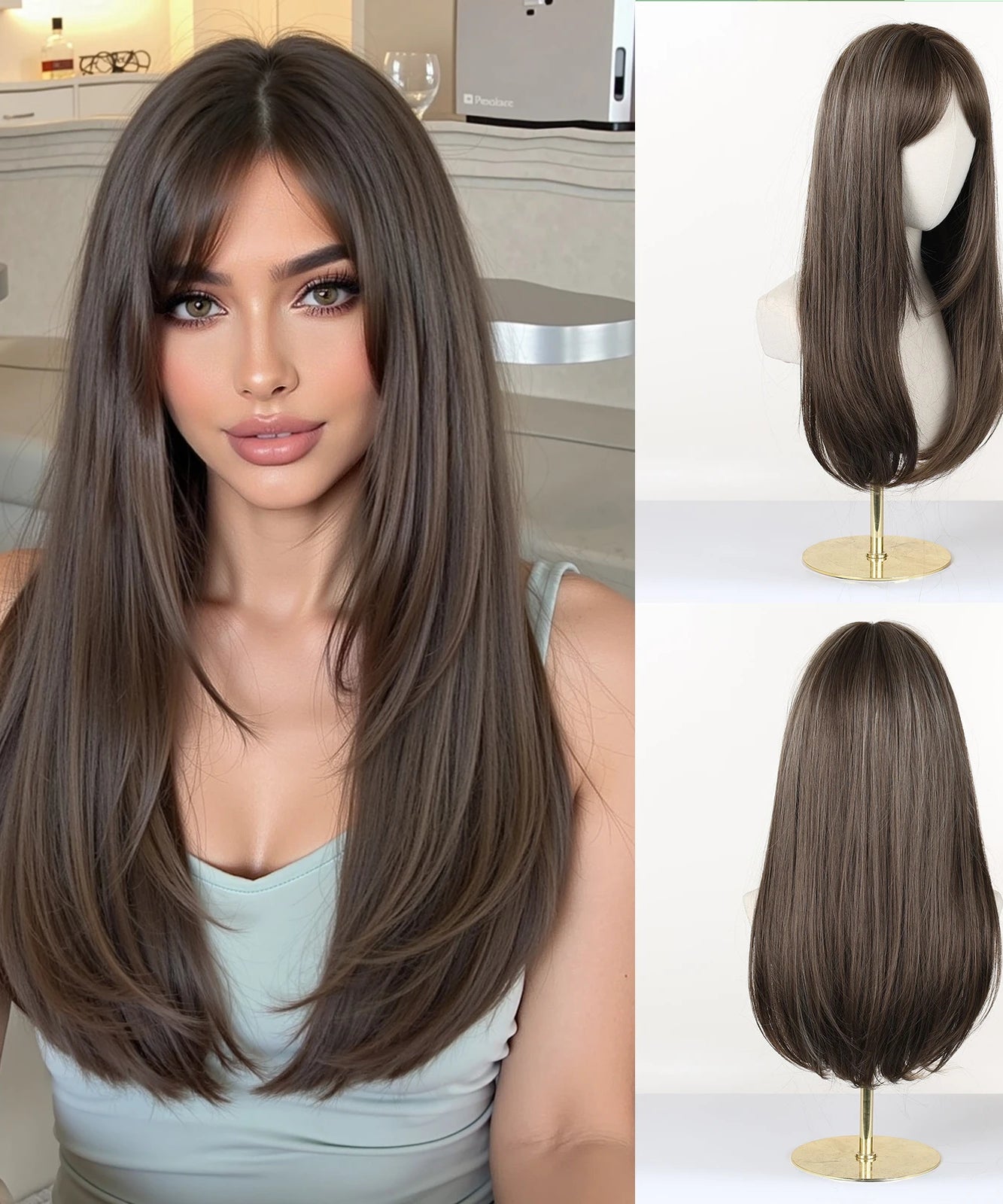 EASIHAIR Long Blonde Synthetic Wigs