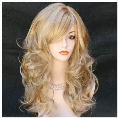 WHIMSICAL W Long Wavy Mix Blonde Wigs