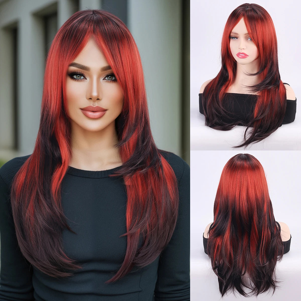 Wig for Women, Full Headpiece, Halloween Style