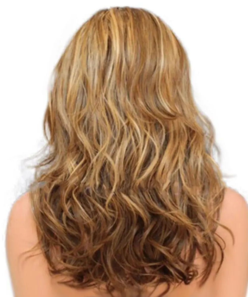Ladies Blonde Long Curly Wigs