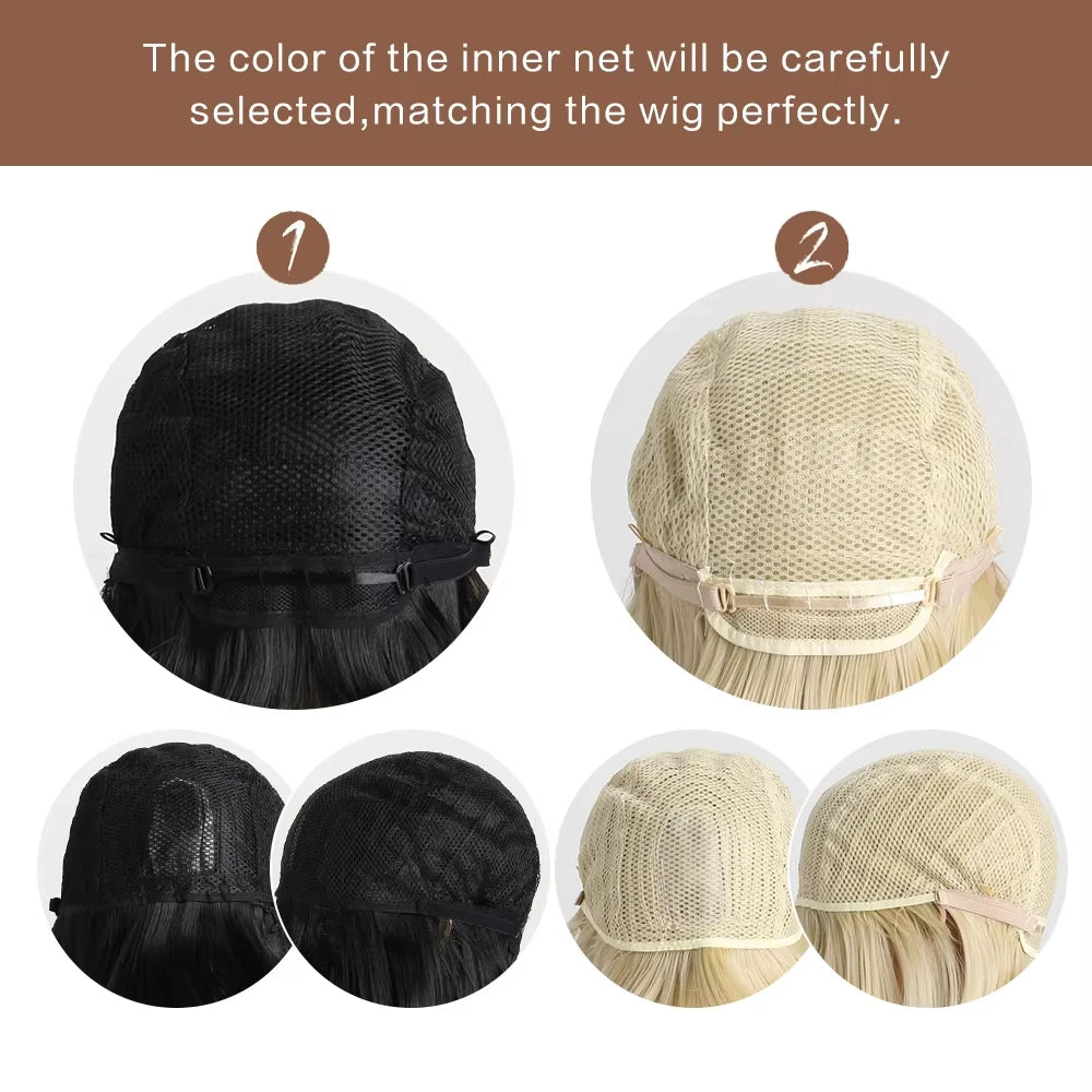 Best-selling new fashion midsection wig women's