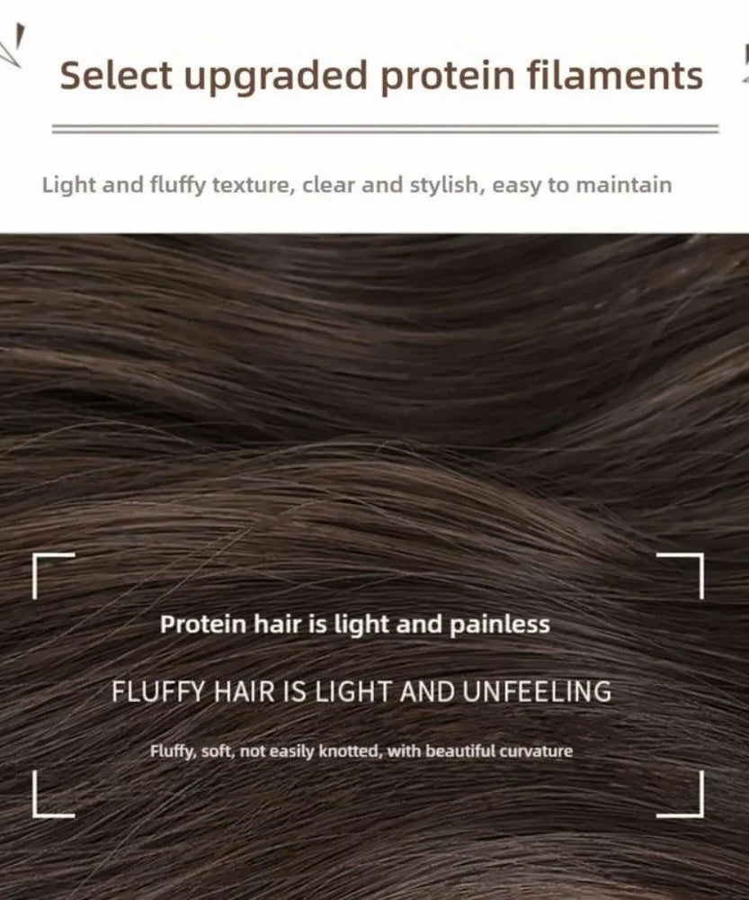 Cute Long Wavy Curly Headband Hair Extension