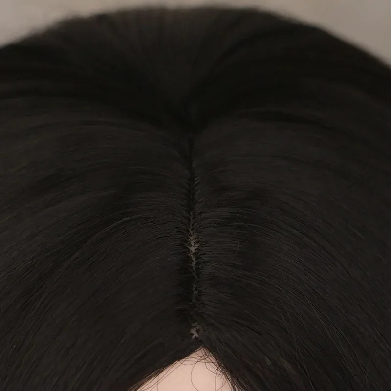 24" Natural Full Wigs Hair Long Wavy Synthetice