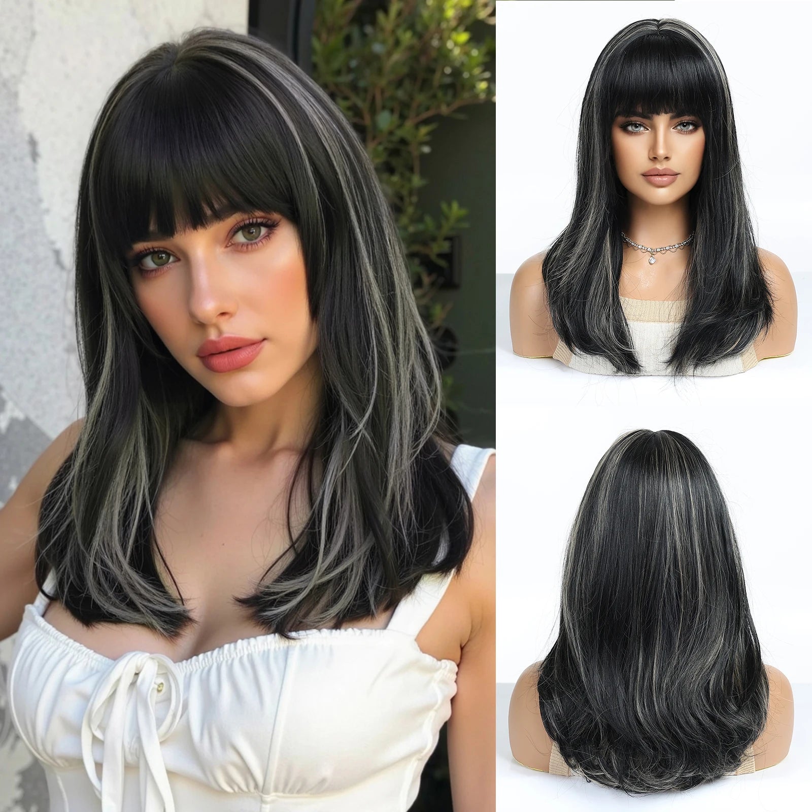 EASIHAIR Long Blonde Synthetic Wigs