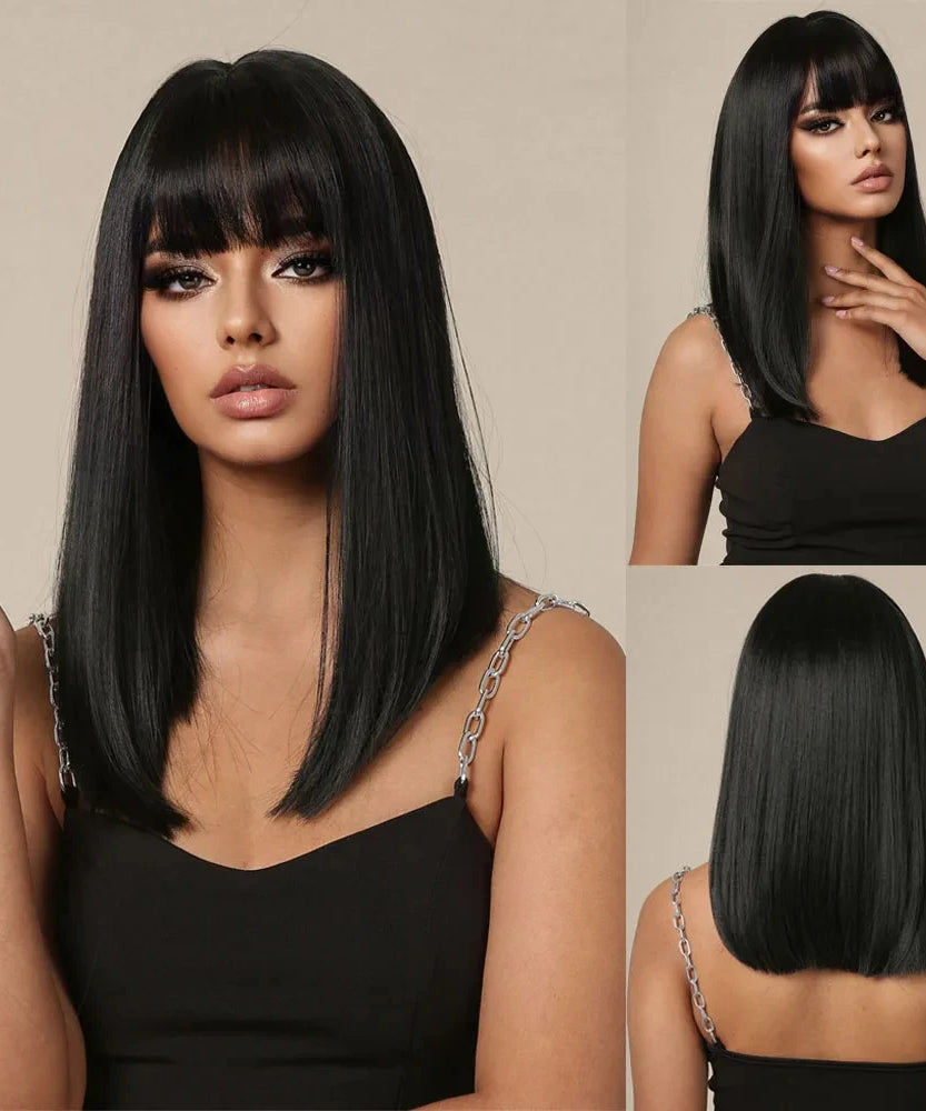 Big wavy light brown synthetic wig for Halloween cosplay, daily festive hair, high-temperature hair accessory