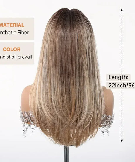 Natural Layered Hair Wigs For Women Daily Party