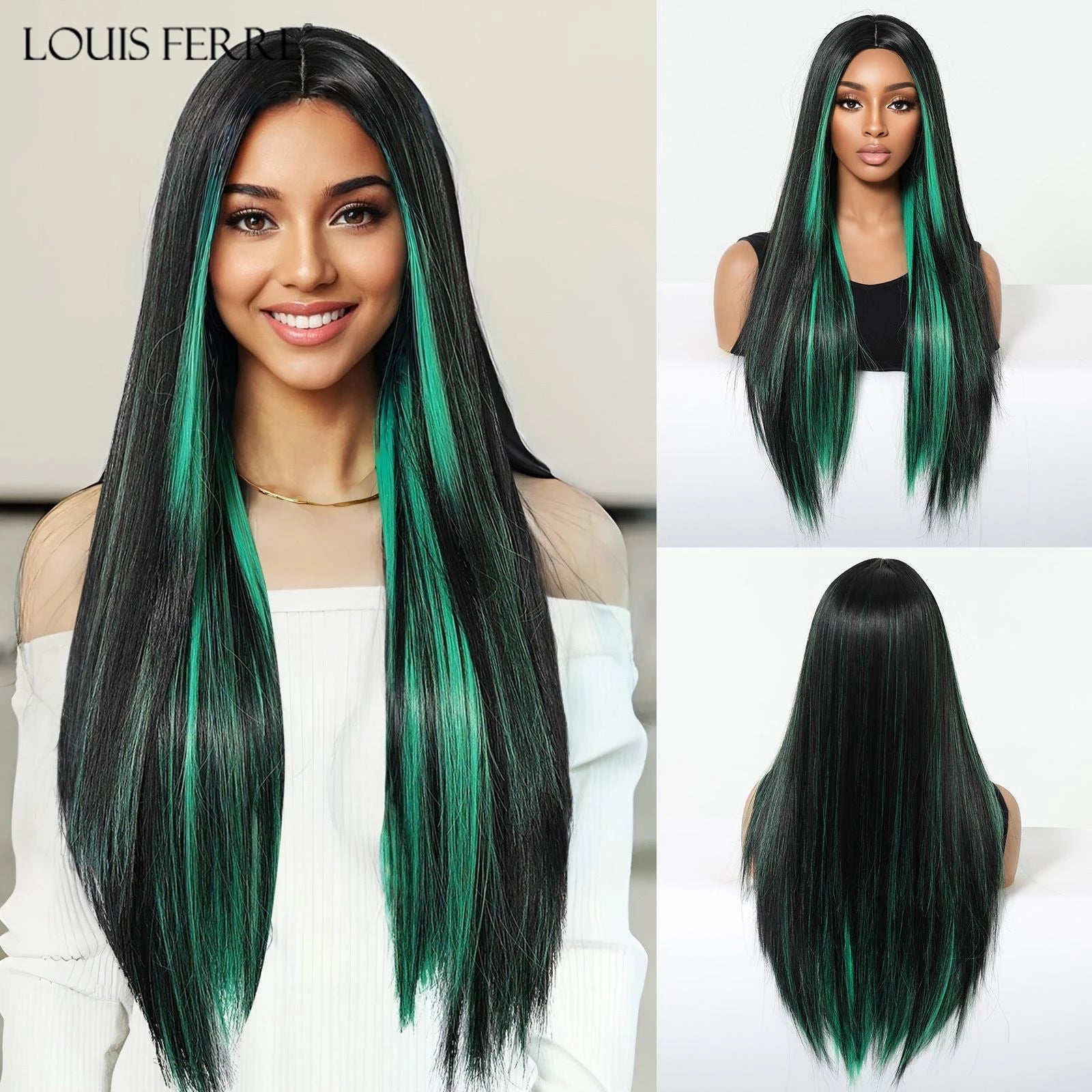 Natural Layered Hair Wigs For Women Daily Party