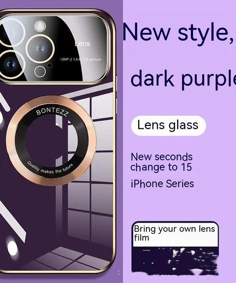 Apple 14 Phone Case Seconds To 15 Large Windows Baked Porcelain Without Logo Magnetic Suction Simple High