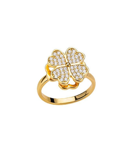 Rotatable Flower Rings