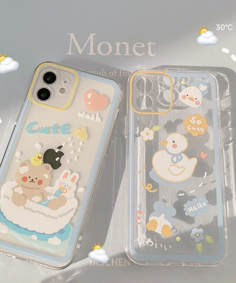 Fresh And Cute 17-Inch Compatible 16-Inch All-Covering Silicone Phone Case