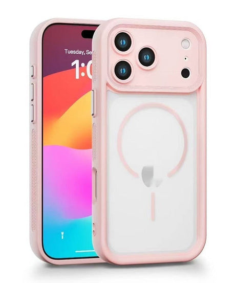 Suitable For 17 Phone Case Frosted Magnetic Skin-absorbing Soft Cover
