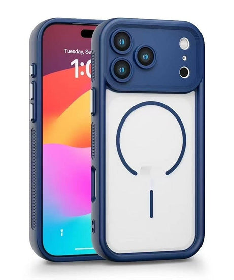 Suitable For 17 Phone Case Frosted Magnetic Skin-absorbing Soft Cover